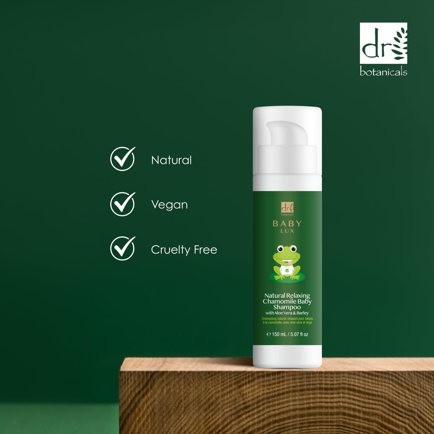 Baby Lux Natural Relaxing Chamomile Baby Shampoo 150ml