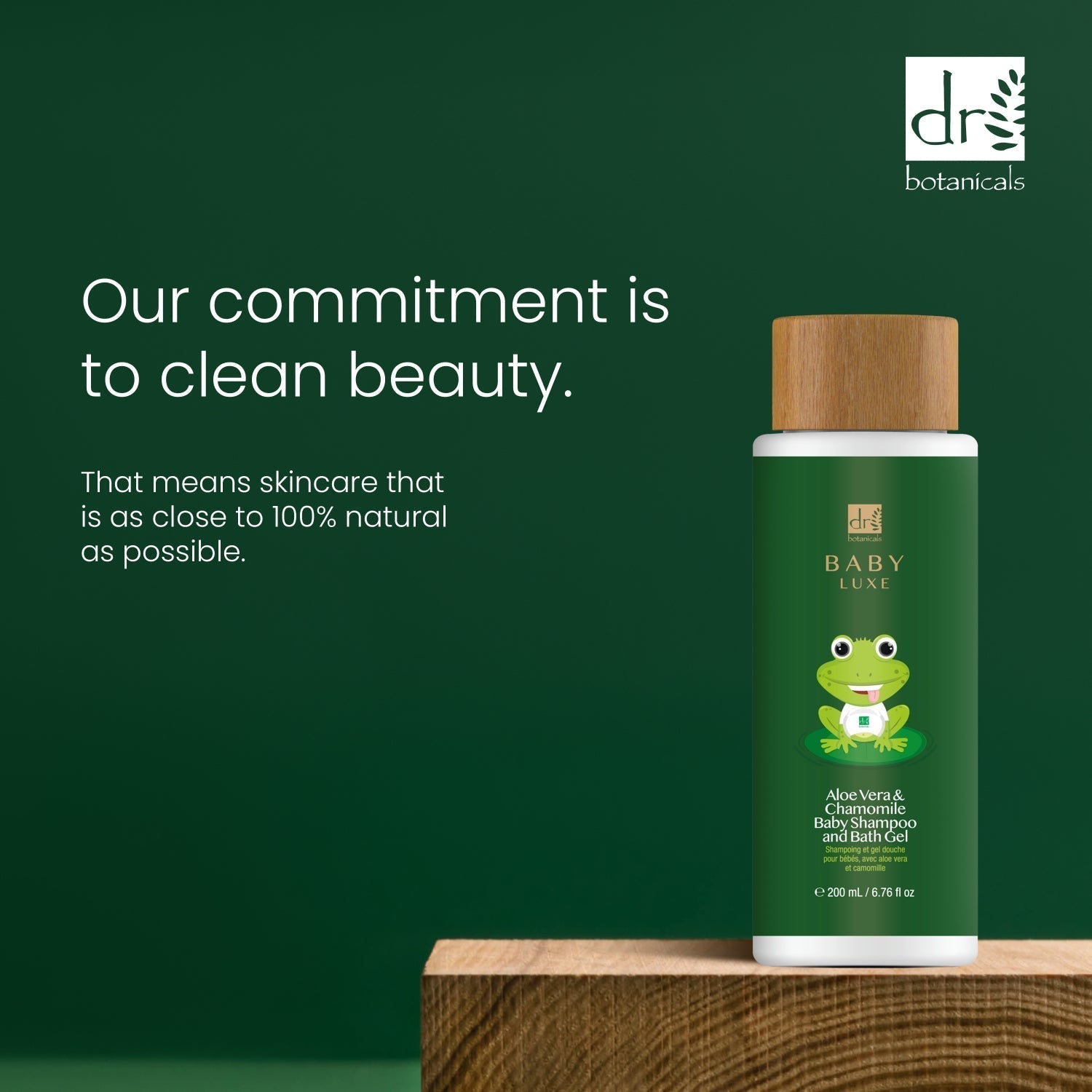 Baby Lux Aloe Vera & Chamomile Baby Shampoo & Bath Gel 200ml