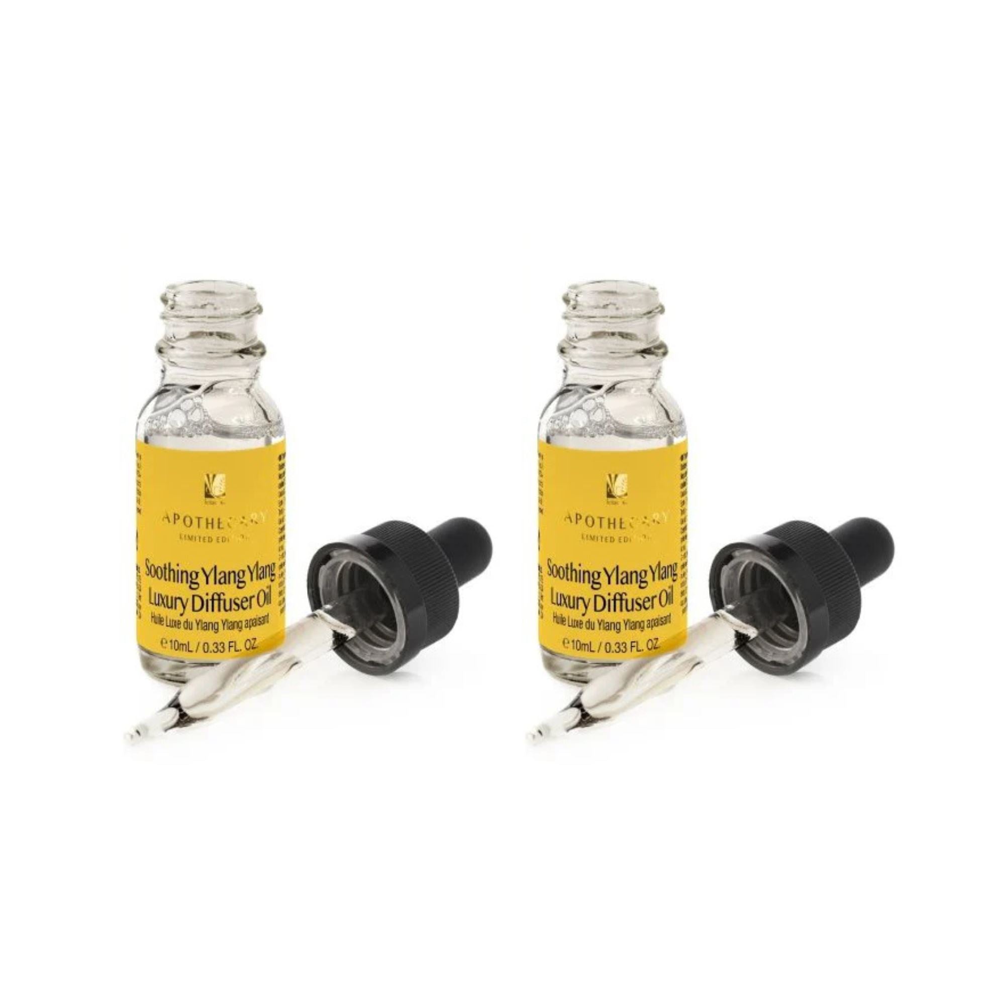 Soothing Ylang Ylang Luxury Diffuser Oil 10ml Twin Value Savings Pack
