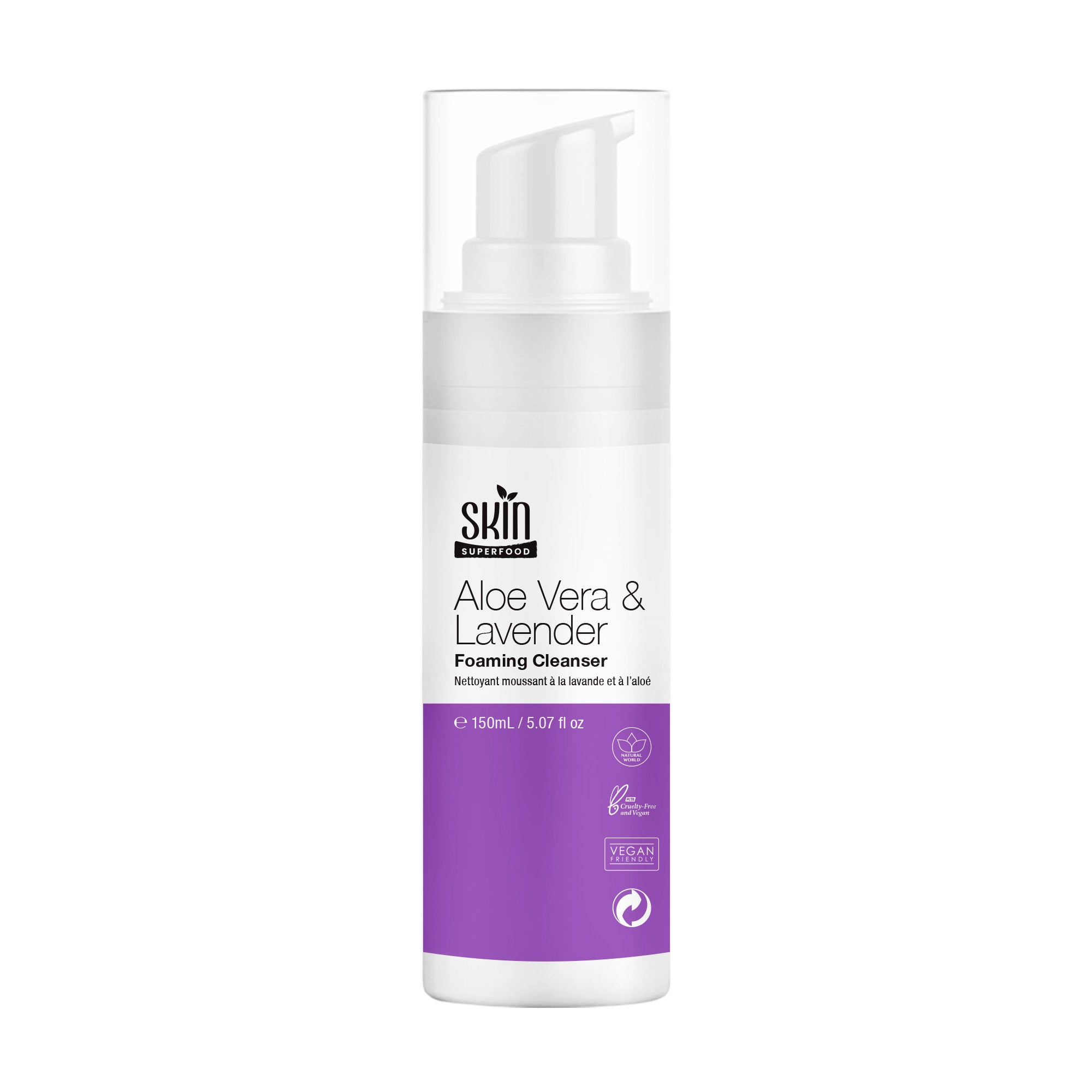 Advanced Aloe Vera & Lavender Foaming Cleanser 150ml