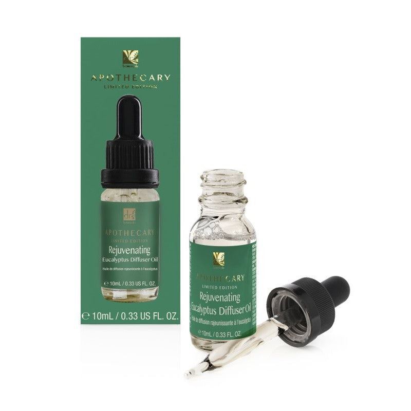Dr Botanicals Rejuvenating Eucalyptus Diffuser Oil 10ml Twin Value Savings Pack - skinChemists