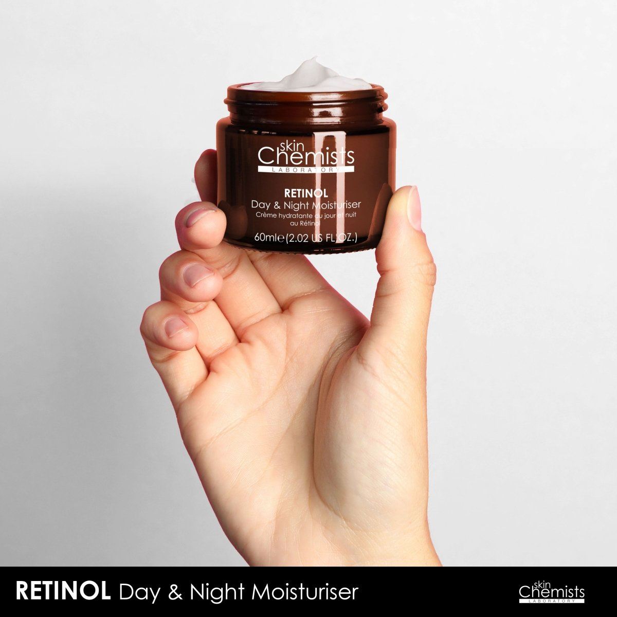Crème de nuit anti-âge au rétinol avec SYN®-AKE 60 ml