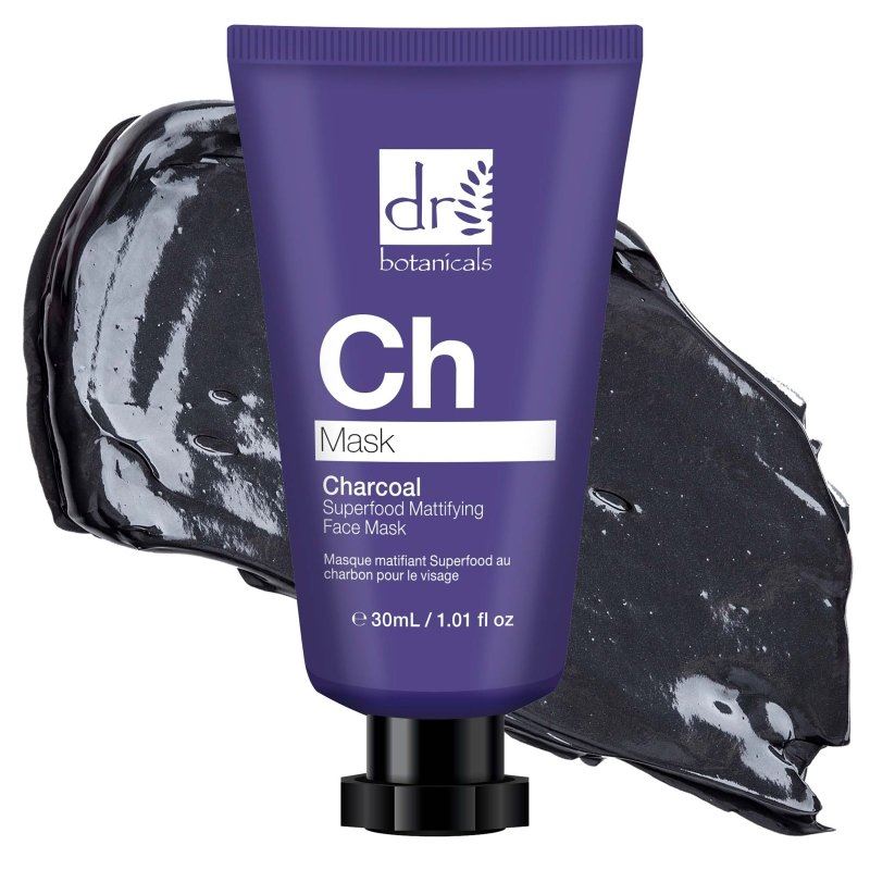 Anti-Aging-Gesichtsmasken-Duo mit Aktivkohle und Superfood