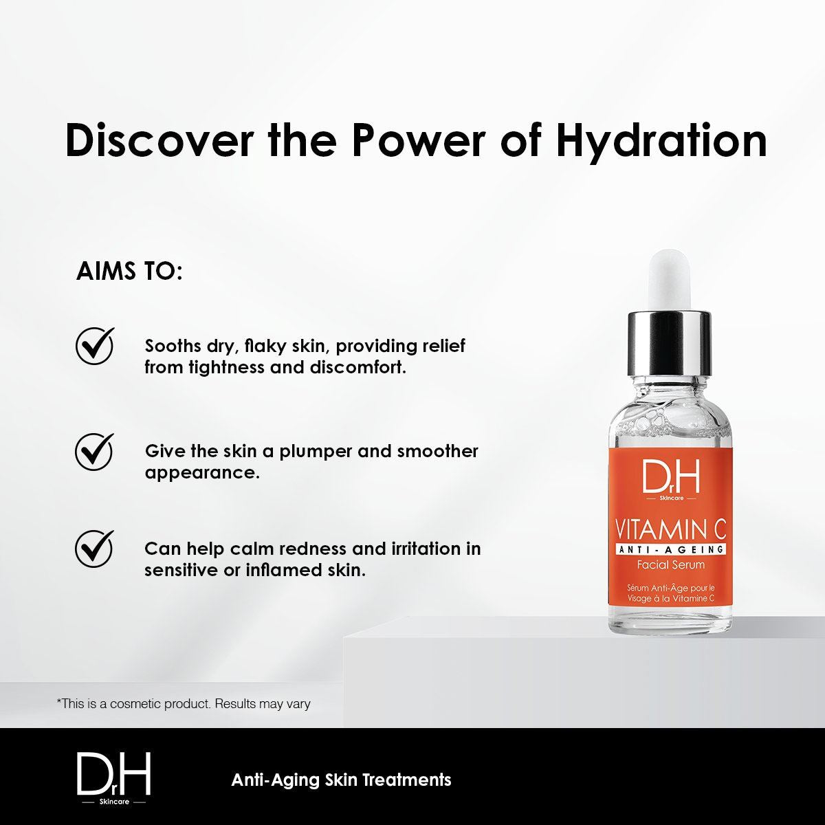 Sérum visage anti-âge à la vitamine C 30 ml