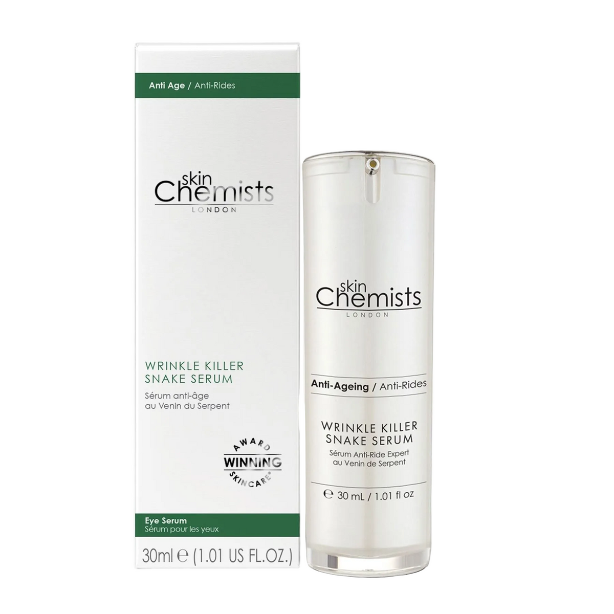 Siero antirughe al veleno di serpente 30ml