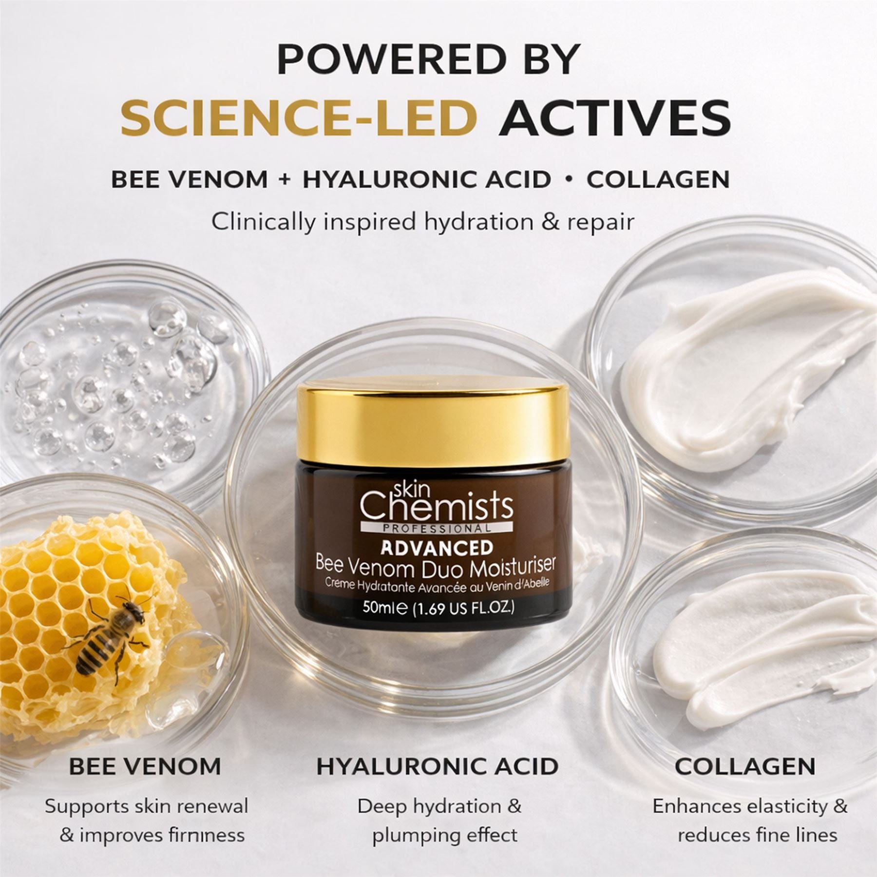 Pro-5 Collagen Bee Venom Duo Feuchtigkeitscreme 50ml