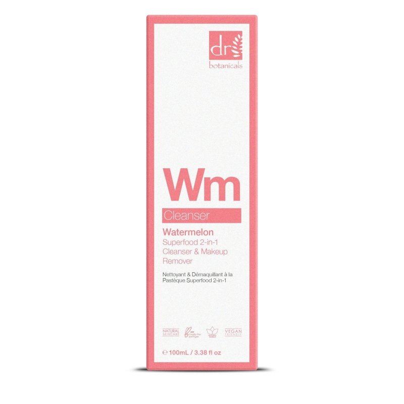 Advanced Watermelon Superfood 2-in-1 Cleanser & Makeup Remover with Glycolic Acid, Salicylic Acid & Lactic Acid 100ml