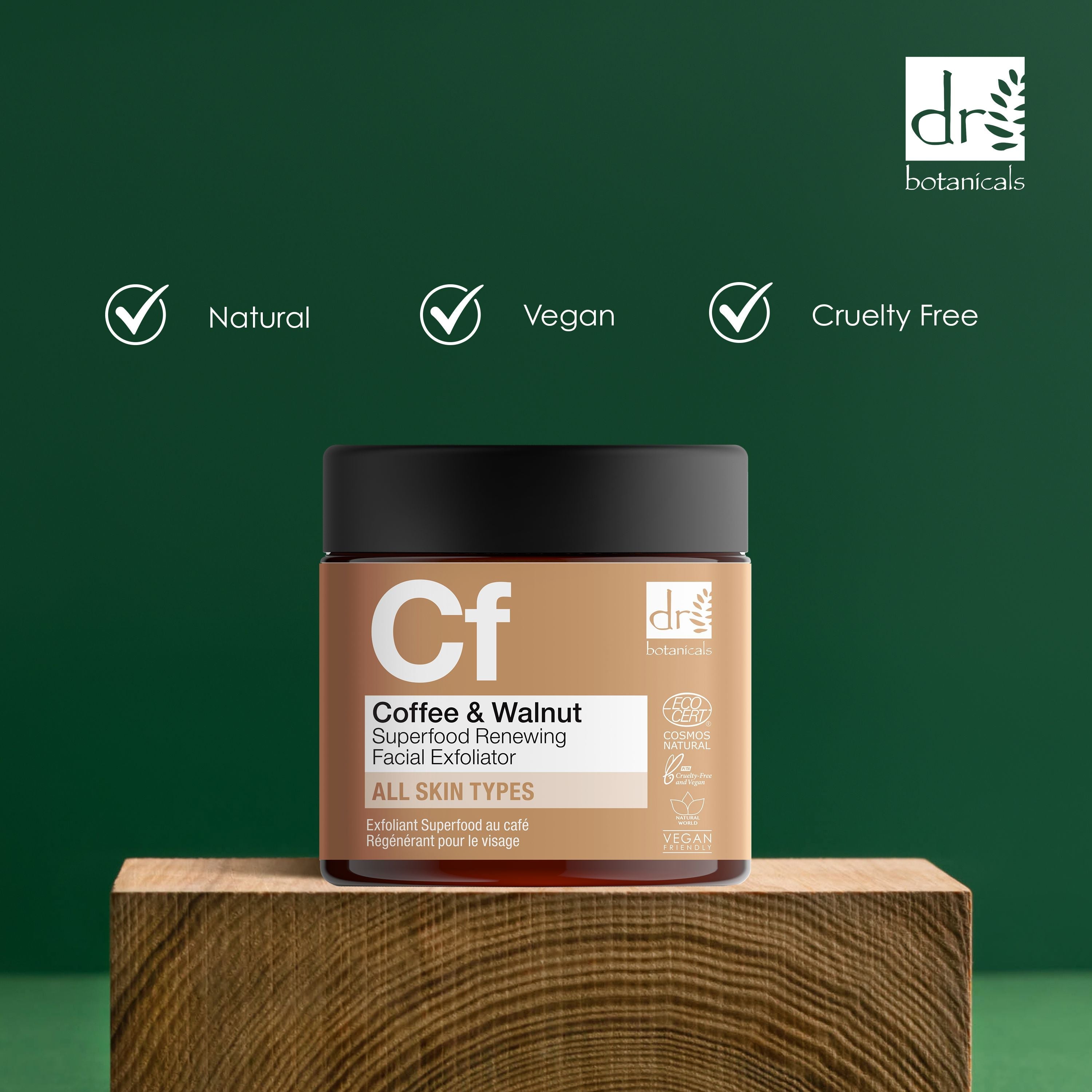 Coffee Superfood Renewing Facial Exfoliator 60ml