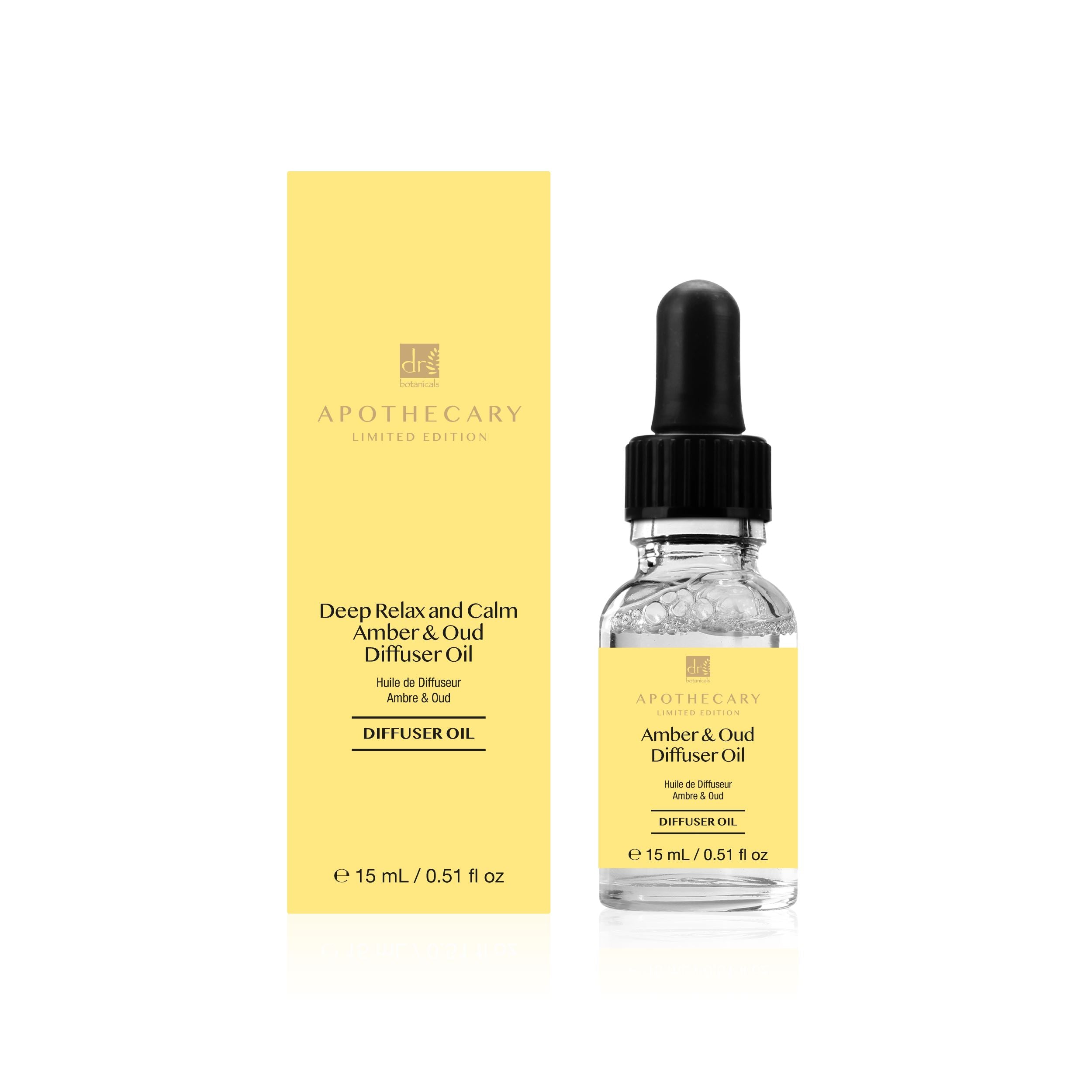 Deep Relax & Calm Amber & Oud Diffuser Oil 15ml Twin Value Savings Pack
