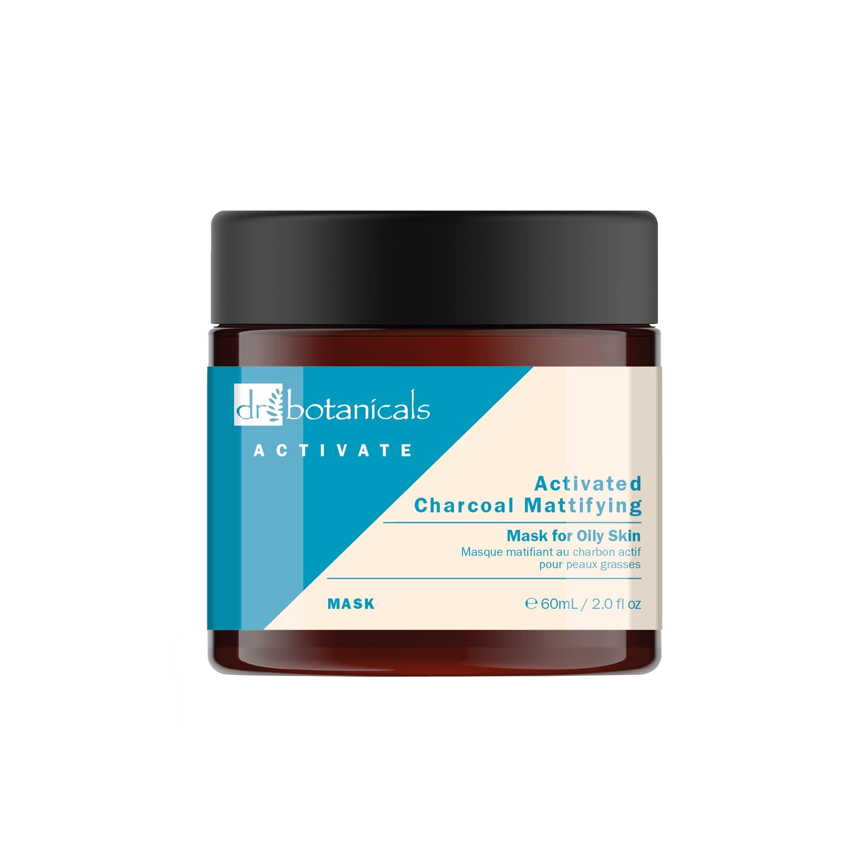 Activate Charcoal Mattifying Mask for Oily Skin 60ml Twin Value Savings Pack