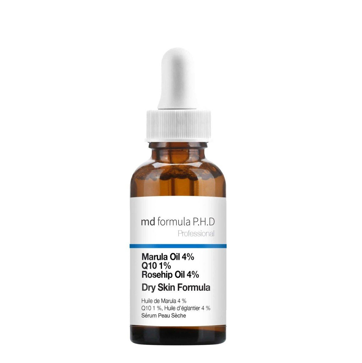 Dry Skin Serum Marula Oil 4%, Q10 1%, Rosehip Oil 4% 30ml