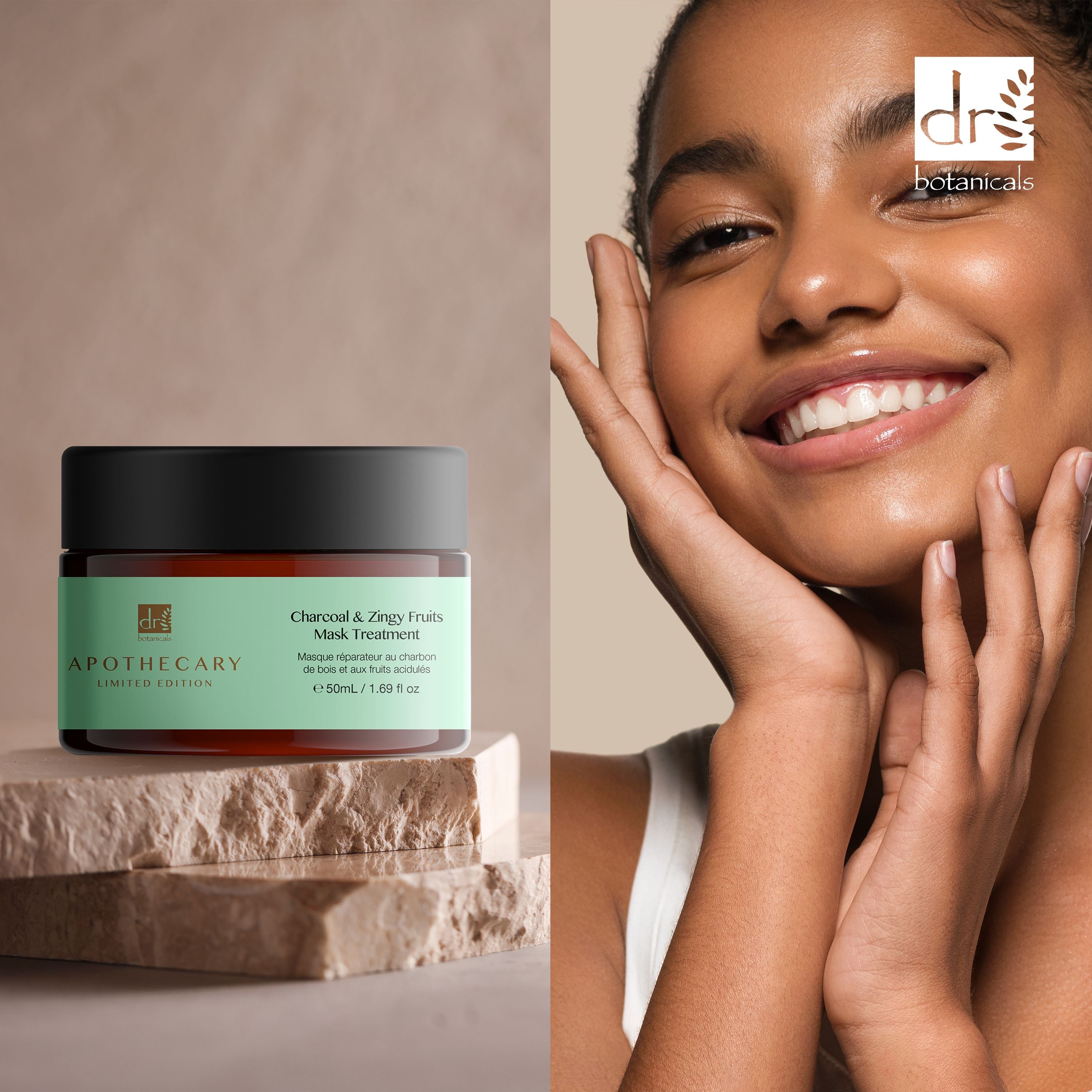 Masque traitant au charbon et aux fruits acidulés 50 ml