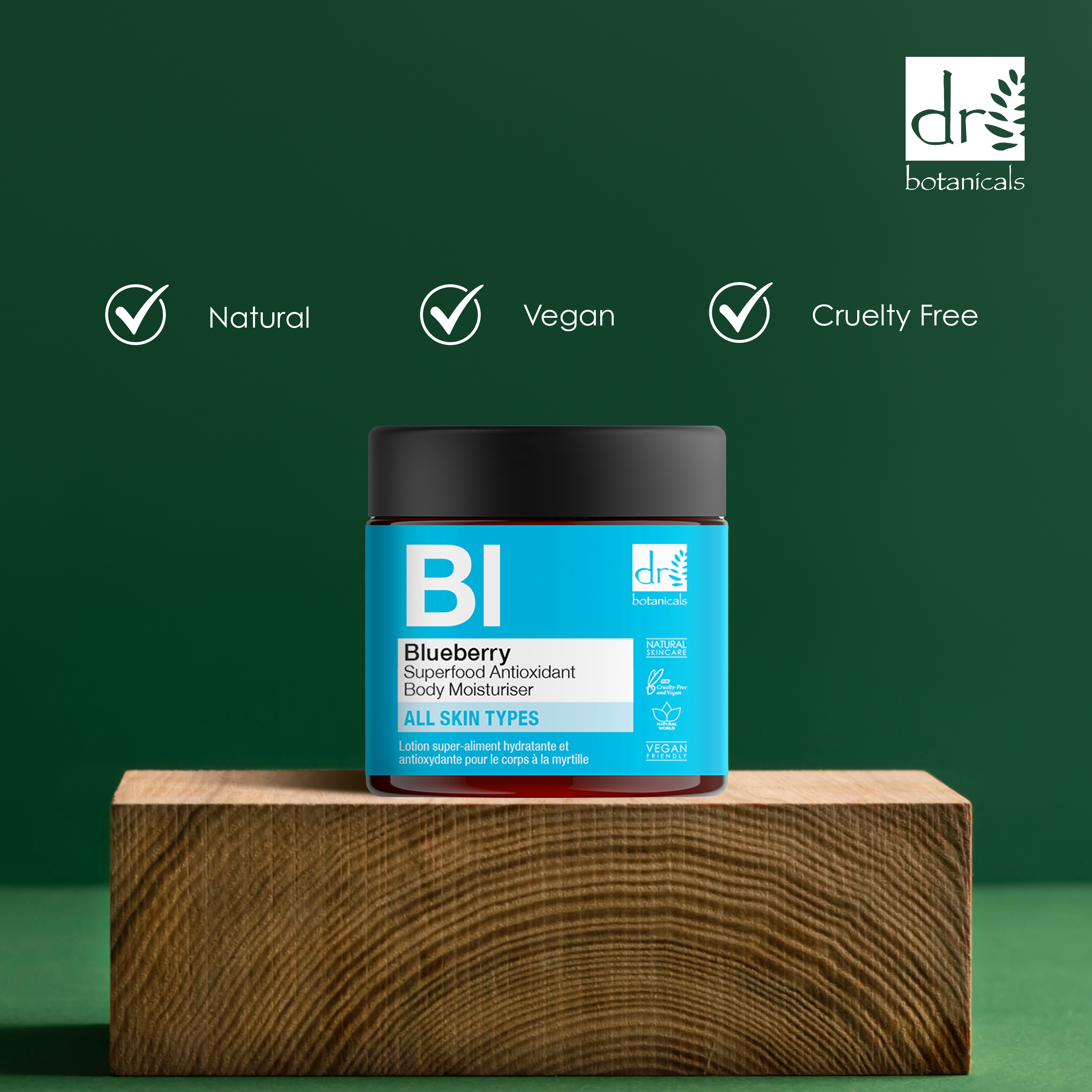 Advanced Blueberry Superfood Antioxidant Body Moisturiser 60ml