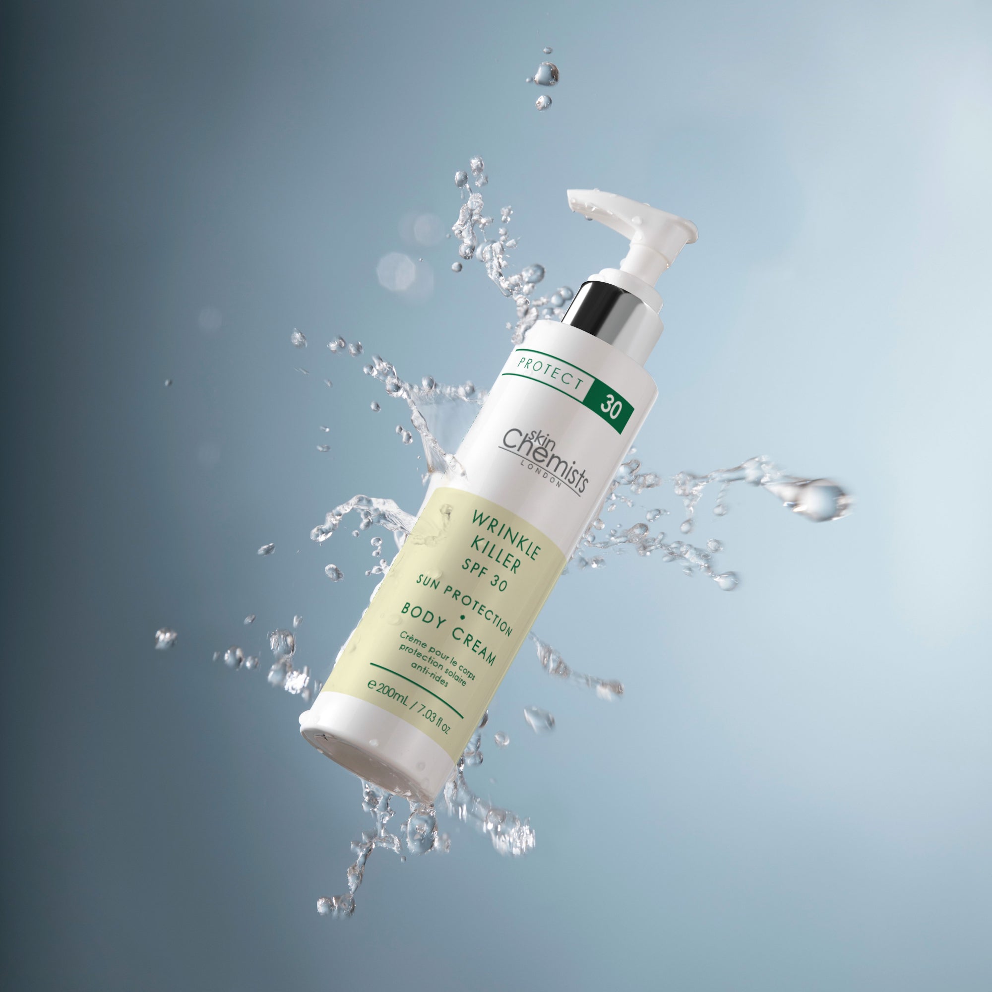 Wrinkle Killer Sun Protection Body Cream SPF 30 200ml x 2 Duo Pack