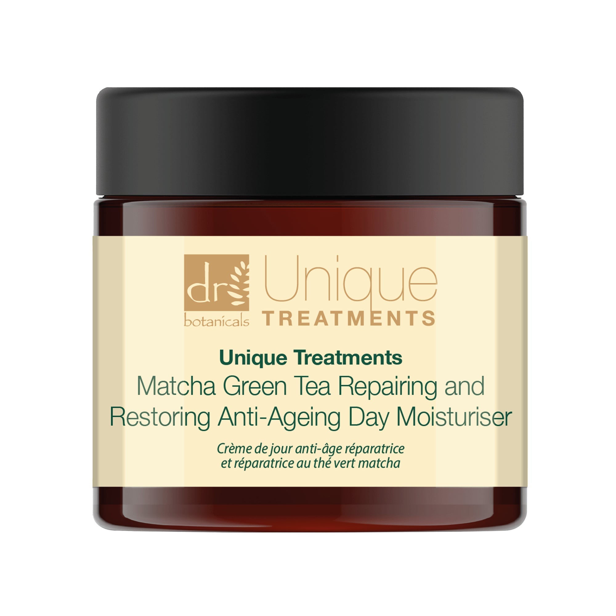 Unique Treatments Matcha Green Tea Repairing & Restoring Anti-Ageing Day Moisturiser 60ml x 2 Duo Pack