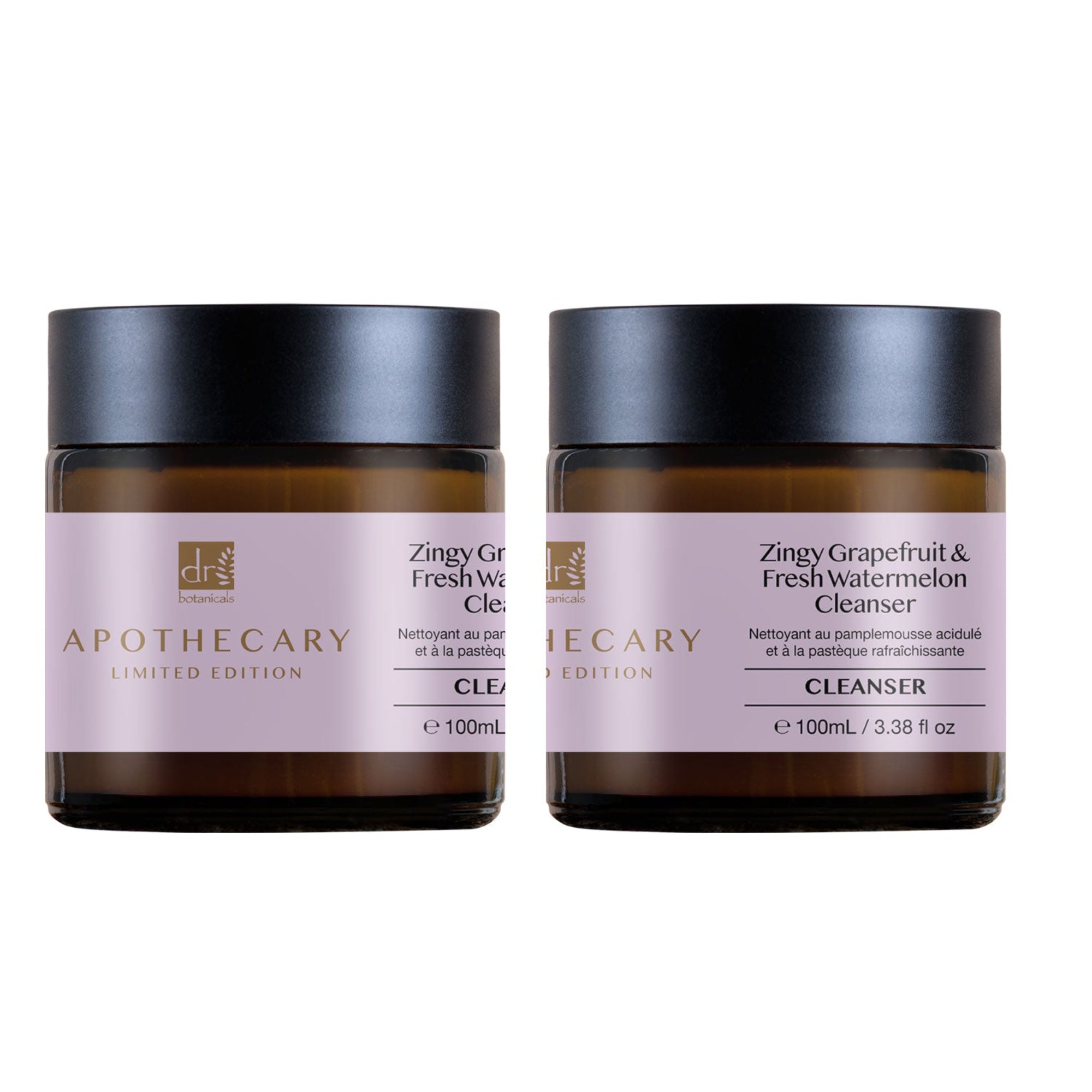 Anti-Ageing Zingy Grapefruit & Fresh Watermelon Cleanser 100ml x 2