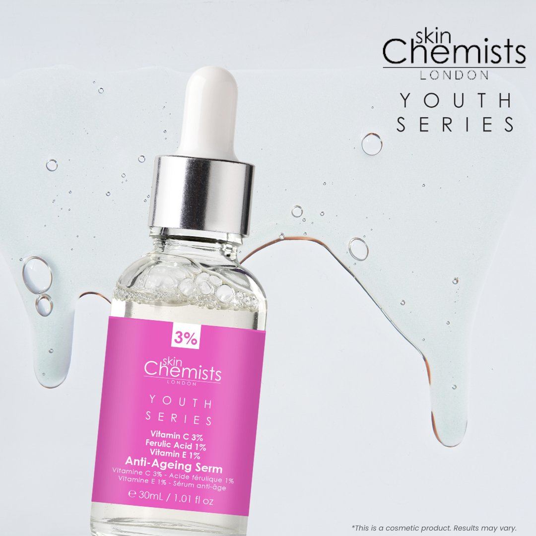 Sérum anti-âge Youth Series Vitamine C 3 %, Acide férulique 1 %, Vitamine E 1 % 30 ml