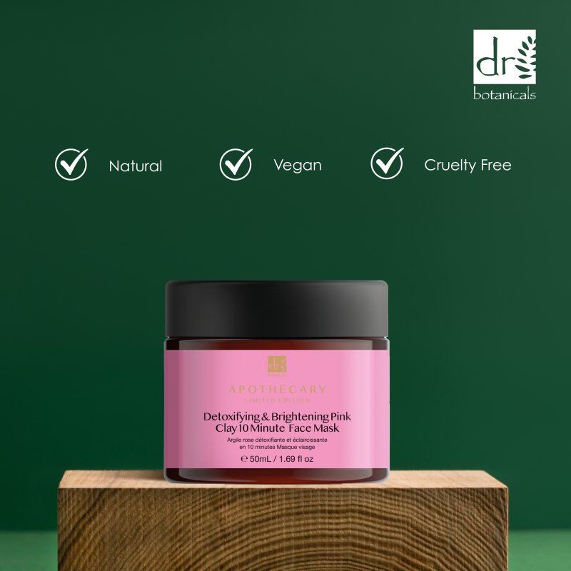 Detoxifying & Brightening Pink Clay 10 Minute Face Mask 50ml - skinChemists