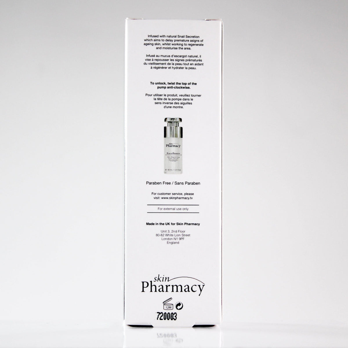 Excellence Skin Repairing Snail Serum 30ml - skinChemists