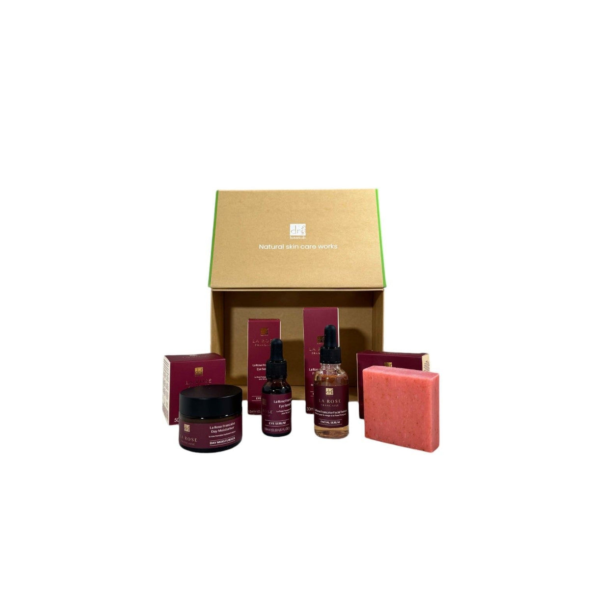 Dr Botanicals Anti-Ageing La Rose Francaise Morning Skincare Christmas Gift Set - skinChemists