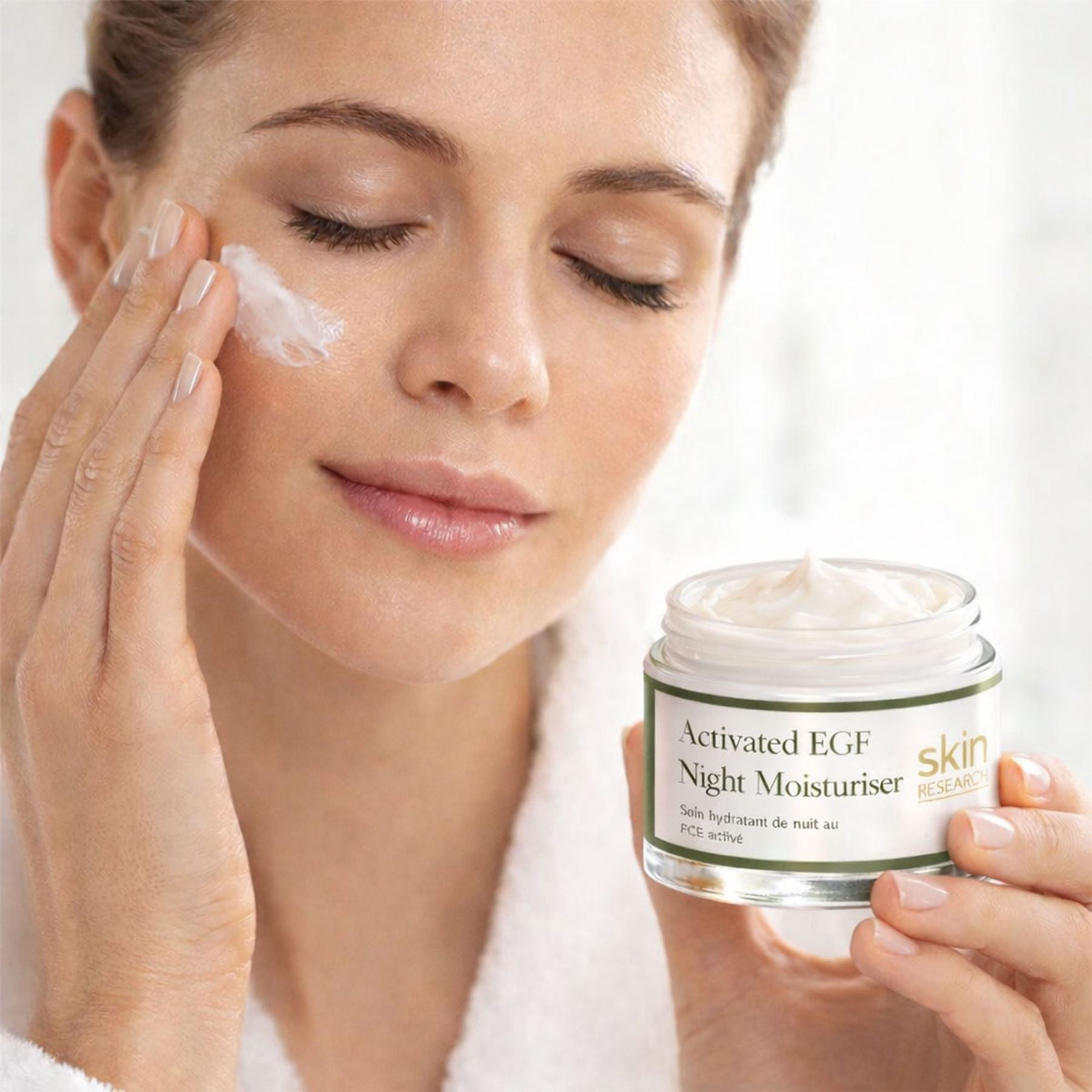 Anti-Aging-Nachtcreme mit aktiviertem EGF, 50 ml