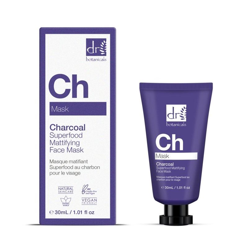 Advanced Charcoal Superfood Mattifying Face Mask 30ml