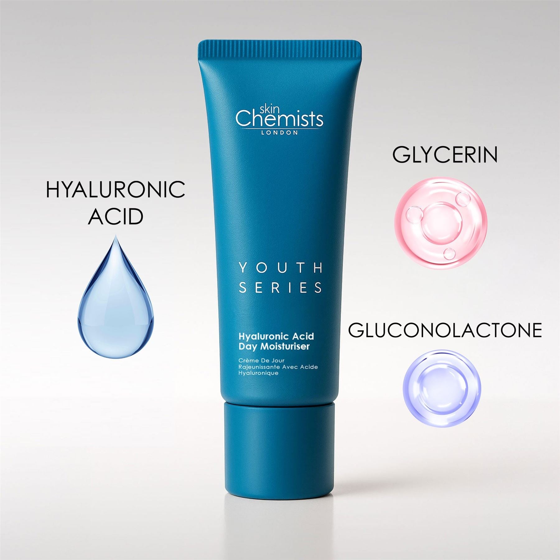 skinChemists Hyaluronic Acid Day Moisturiser 50ml