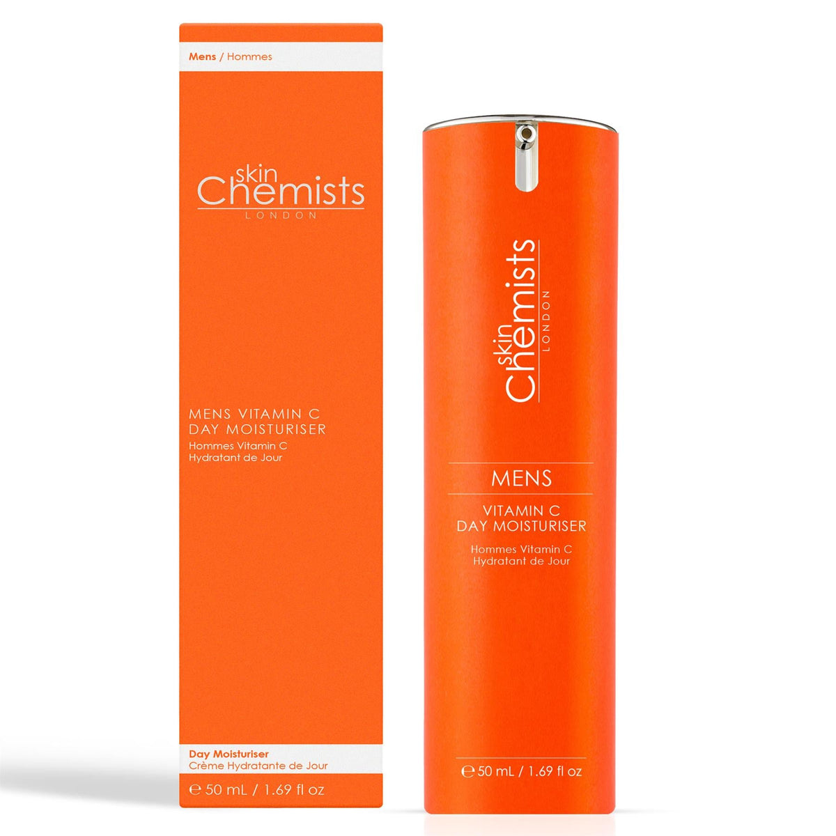 Hidratante facial de día con vitamina C para hombre 50ml
