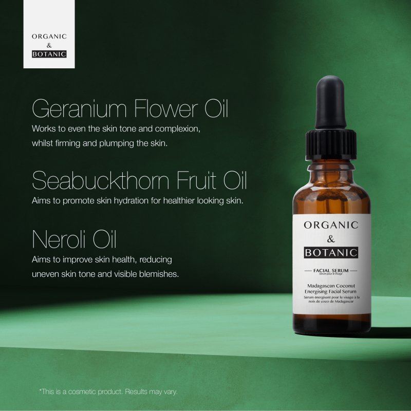 Madagascan Coconut Facial Serum 30ml - skinChemists