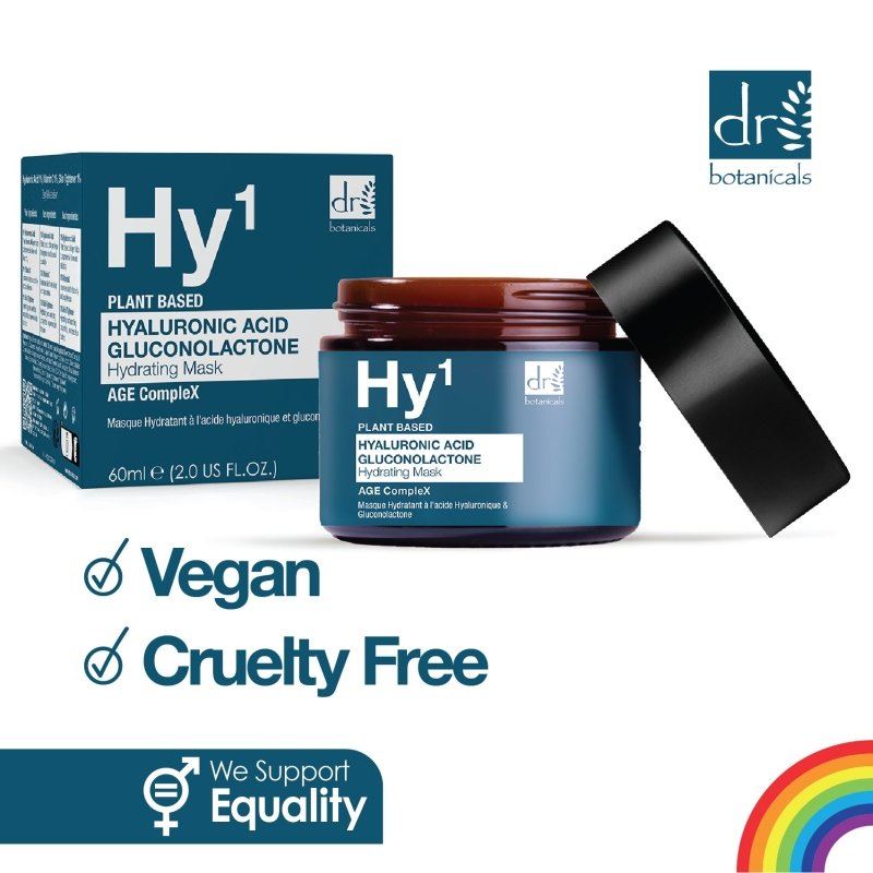 Anti-Ageing Hyaluronic Acid Day Moisturiser, Serum And Mask