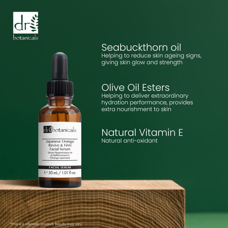 Japanese Orange Revive And Firm Facial Serum 30ml - skinChemists
