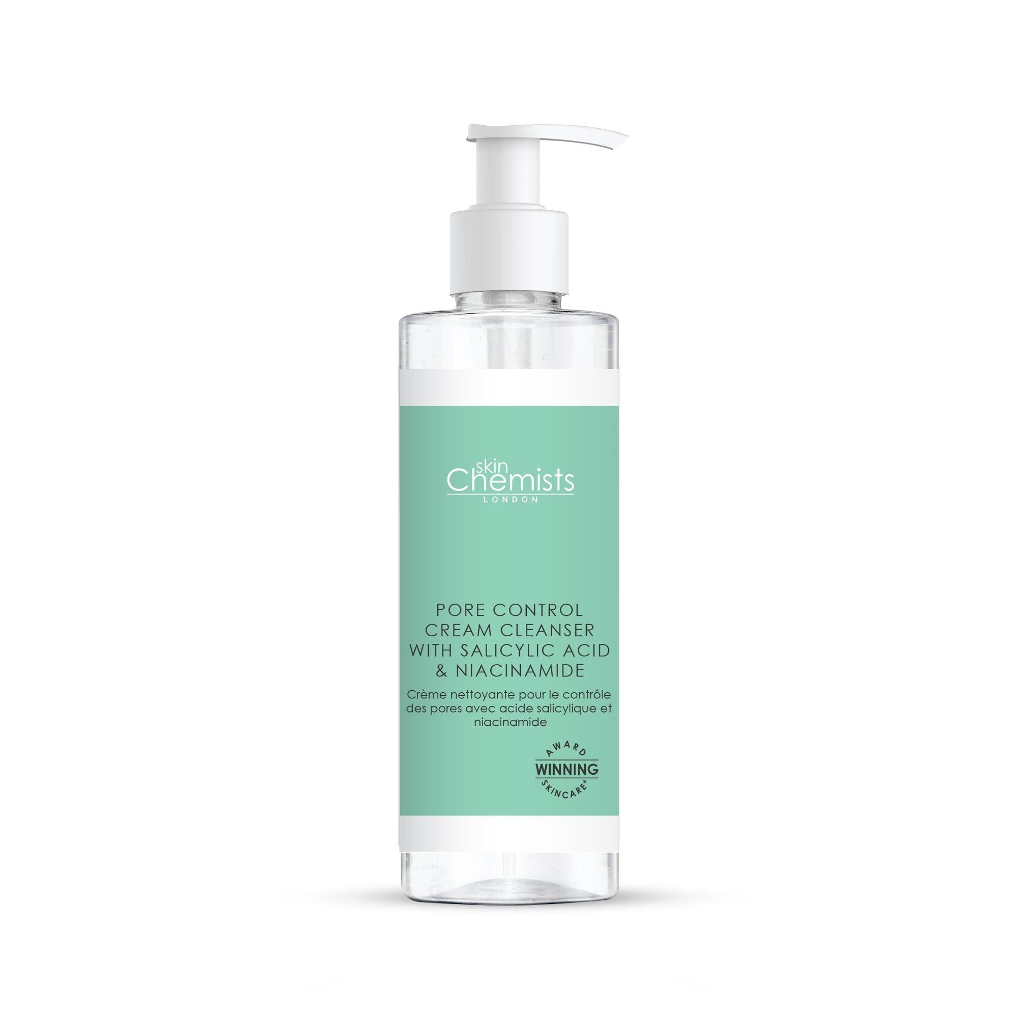 Pore Control Cream Cleanser with Salicylic Acid & Niacinamide 200ml