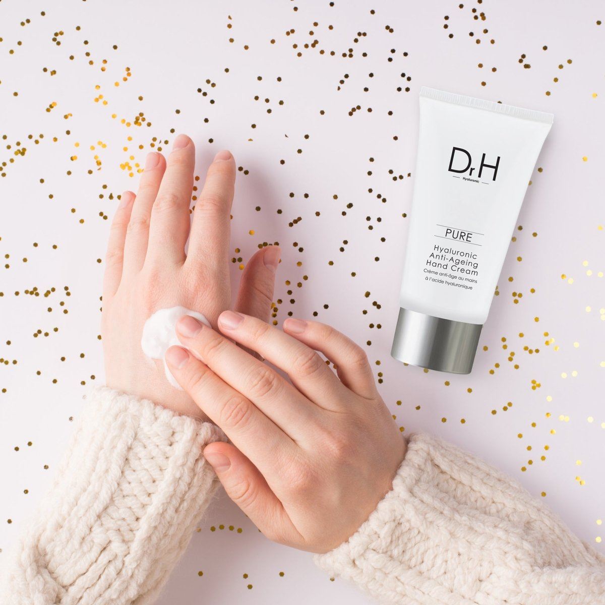 Hochwertige Anti-Aging-Handcreme mit Hyaluronsäure, 50 ml