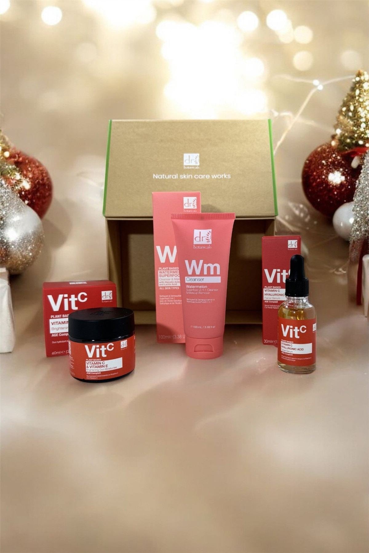 Anti-Aging Vitamin C Hautpflege Deluxe Geschenkset für Damen