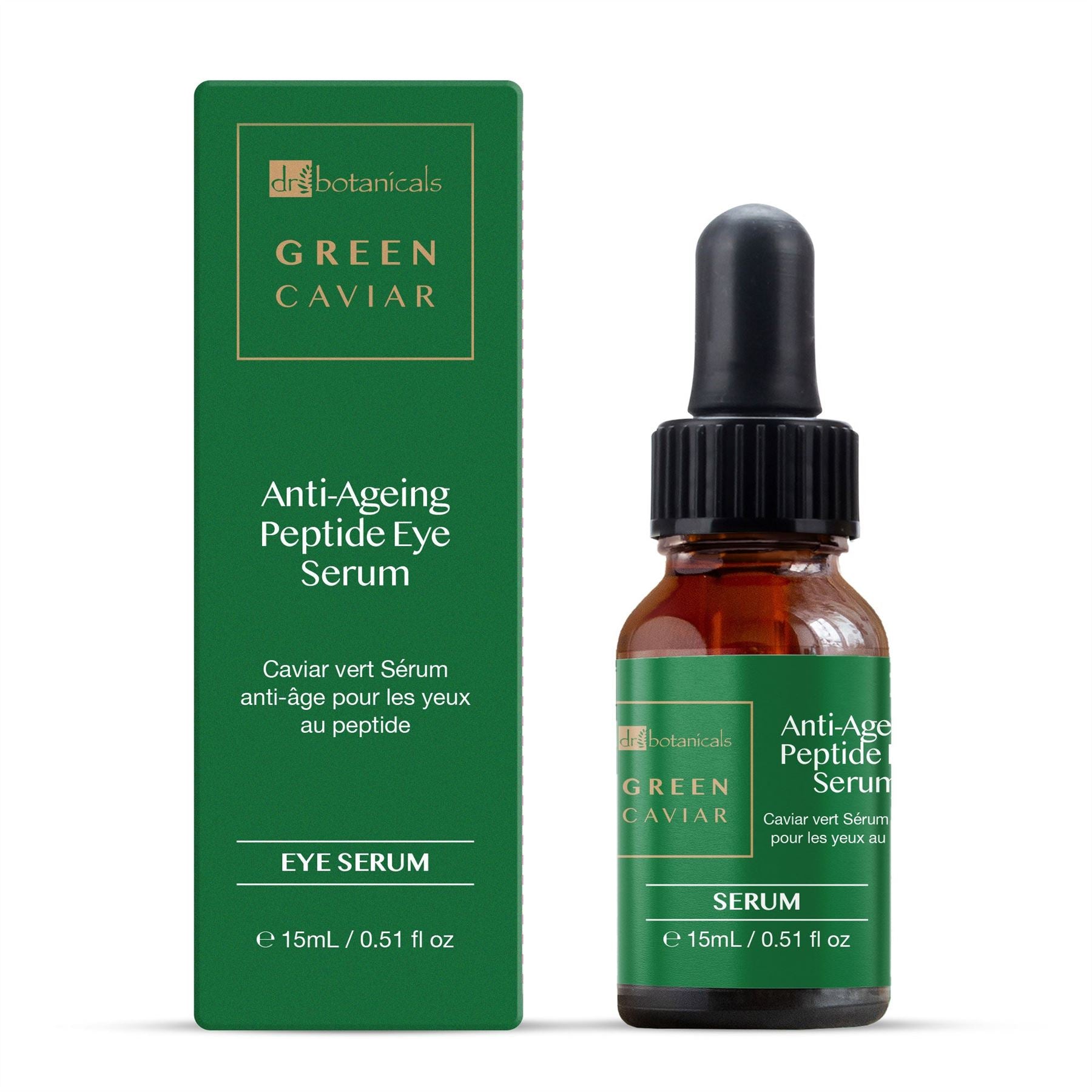 Green Caviar Anti-Ageing Peptide Eye Serum 15ml Twin Value Savings Pack