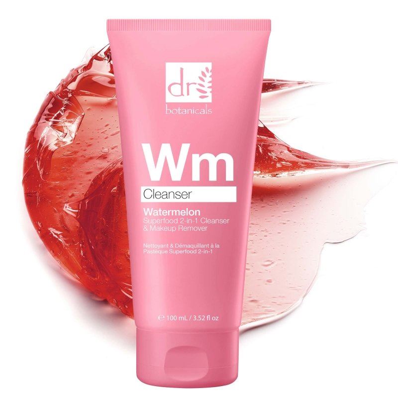 Advanced Watermelon Superfood 2-in-1 Cleanser & Makeup Remover with Glycolic Acid, Salicylic Acid & Lactic Acid 100ml