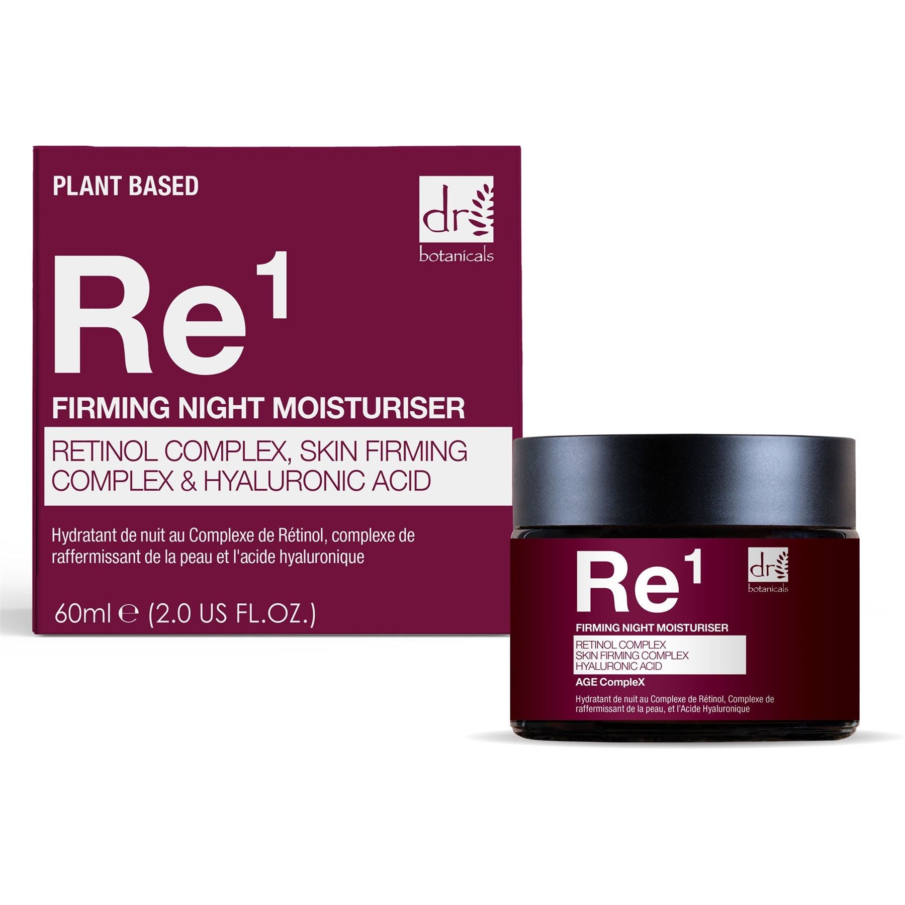 Nachtcreme mit Retinol-Komplex (1 %), Hautstraffungskomplex (1 %) und Hyaluronsäure (1 %), 60 ml