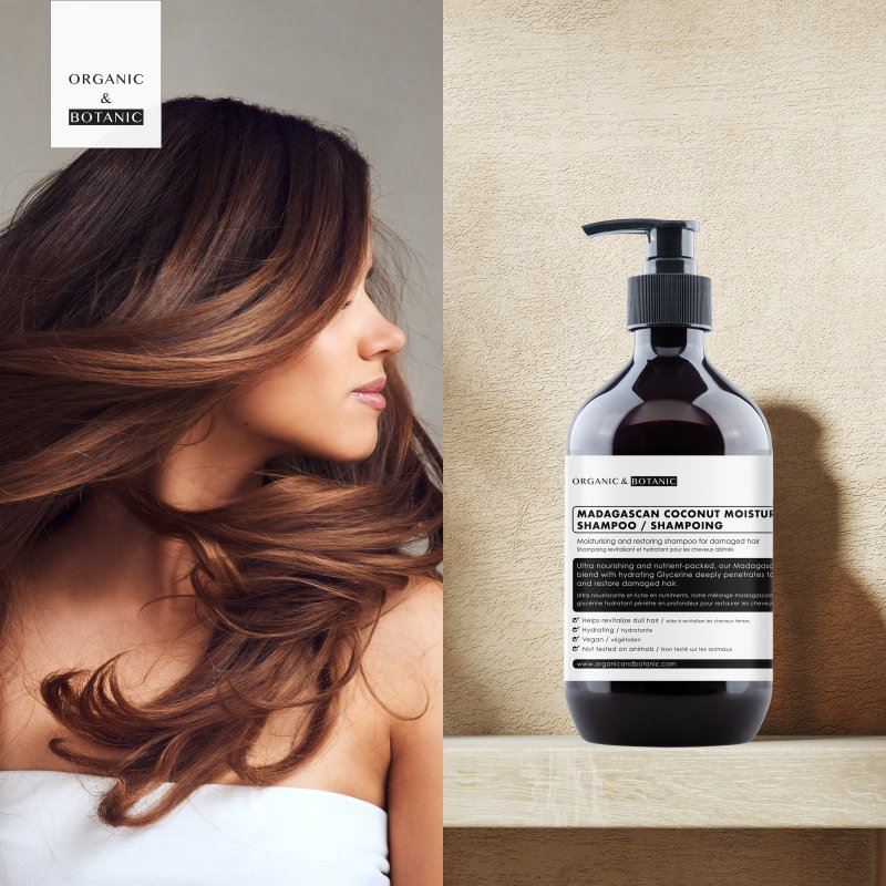 Madagascan Coconut Moisturising Shampoo 500ml - skinChemists