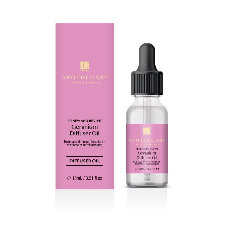 Wooden Aroma Diffuser + Oils Kit: English Pear, Geranium - skinChemists