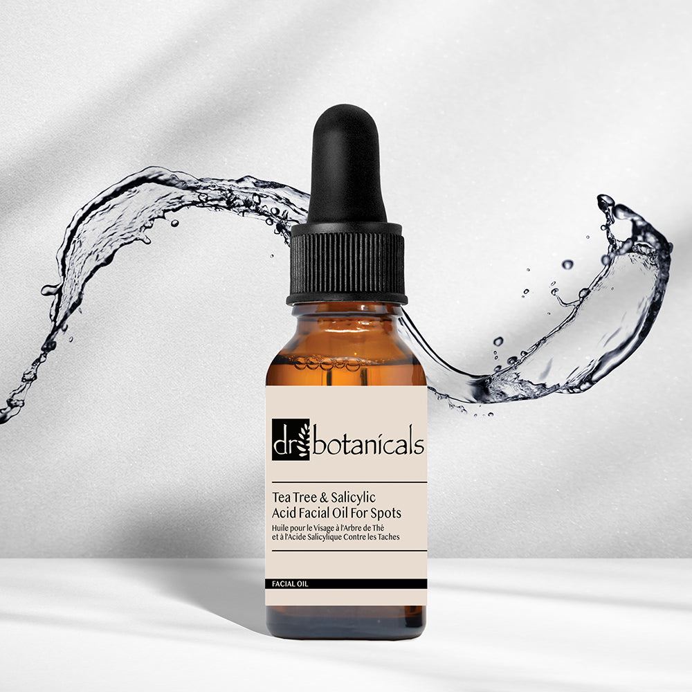 Tea Tree Facial Scrub  Tea Tree & Salicylic Acid Facial Oil For Spots Seaweed Face Moisturiser - skinChemists