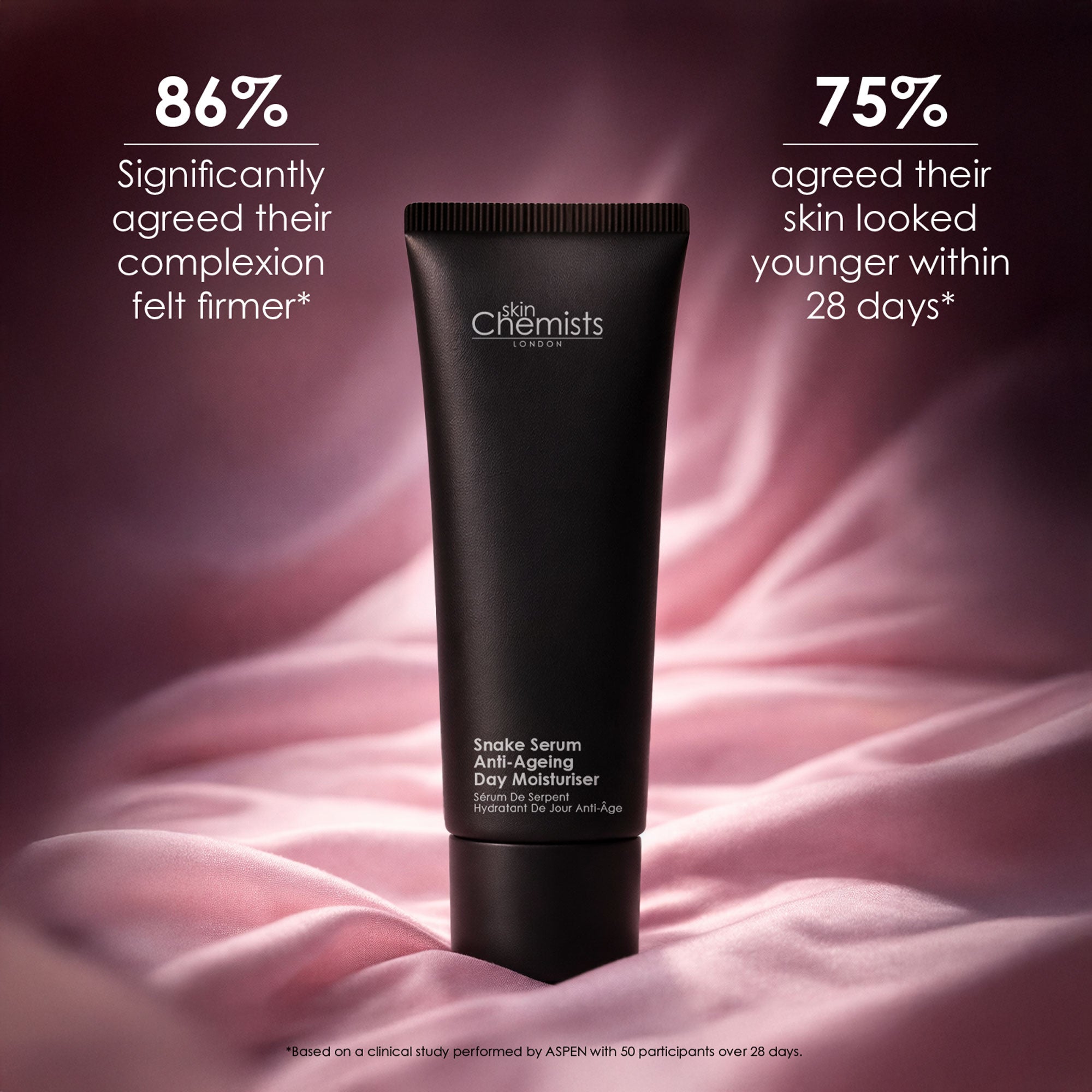 sérum de jour anti-âge au serpent skinChemists 50 ml