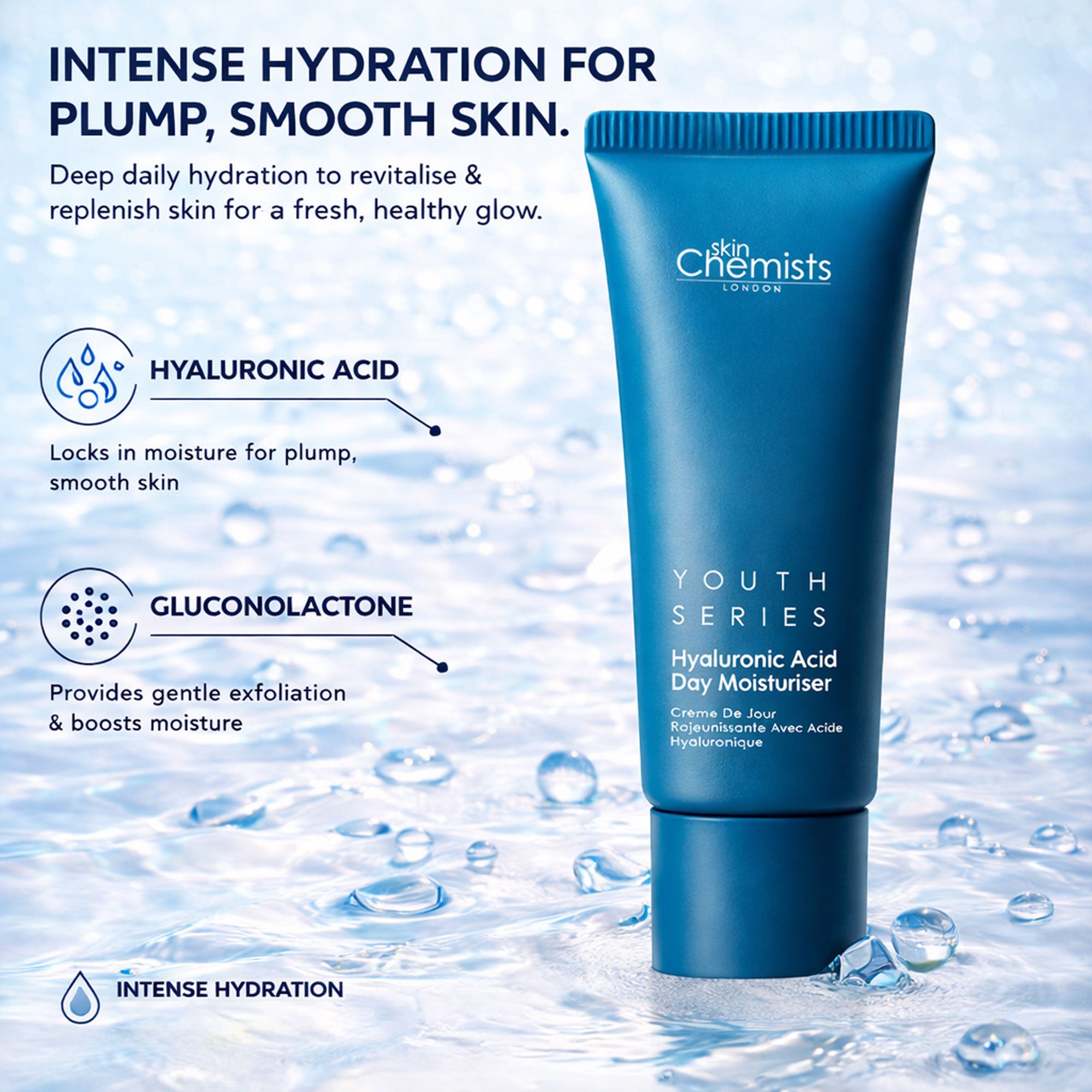 skinChemists Hyaluronic Acid Day Moisturiser 50ml