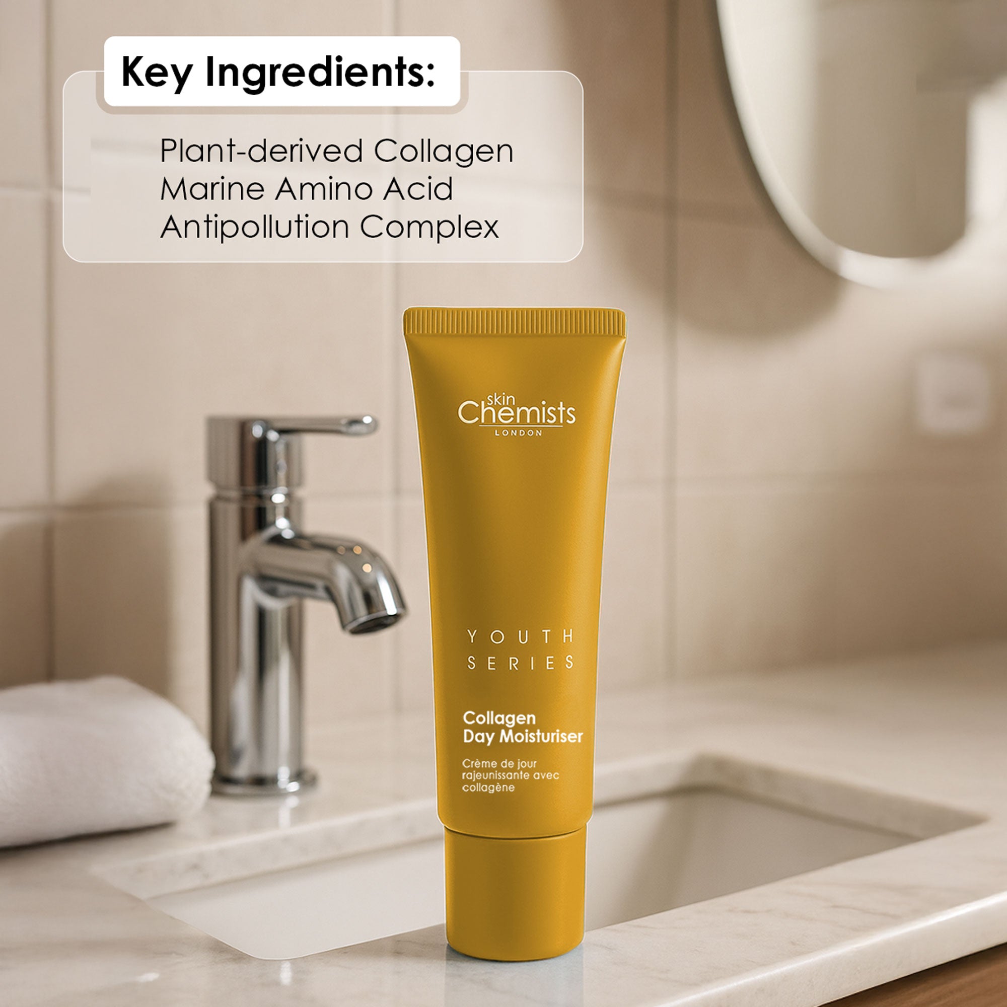 SkinChemists Crème de jour anti-âge au collagène 50 ml