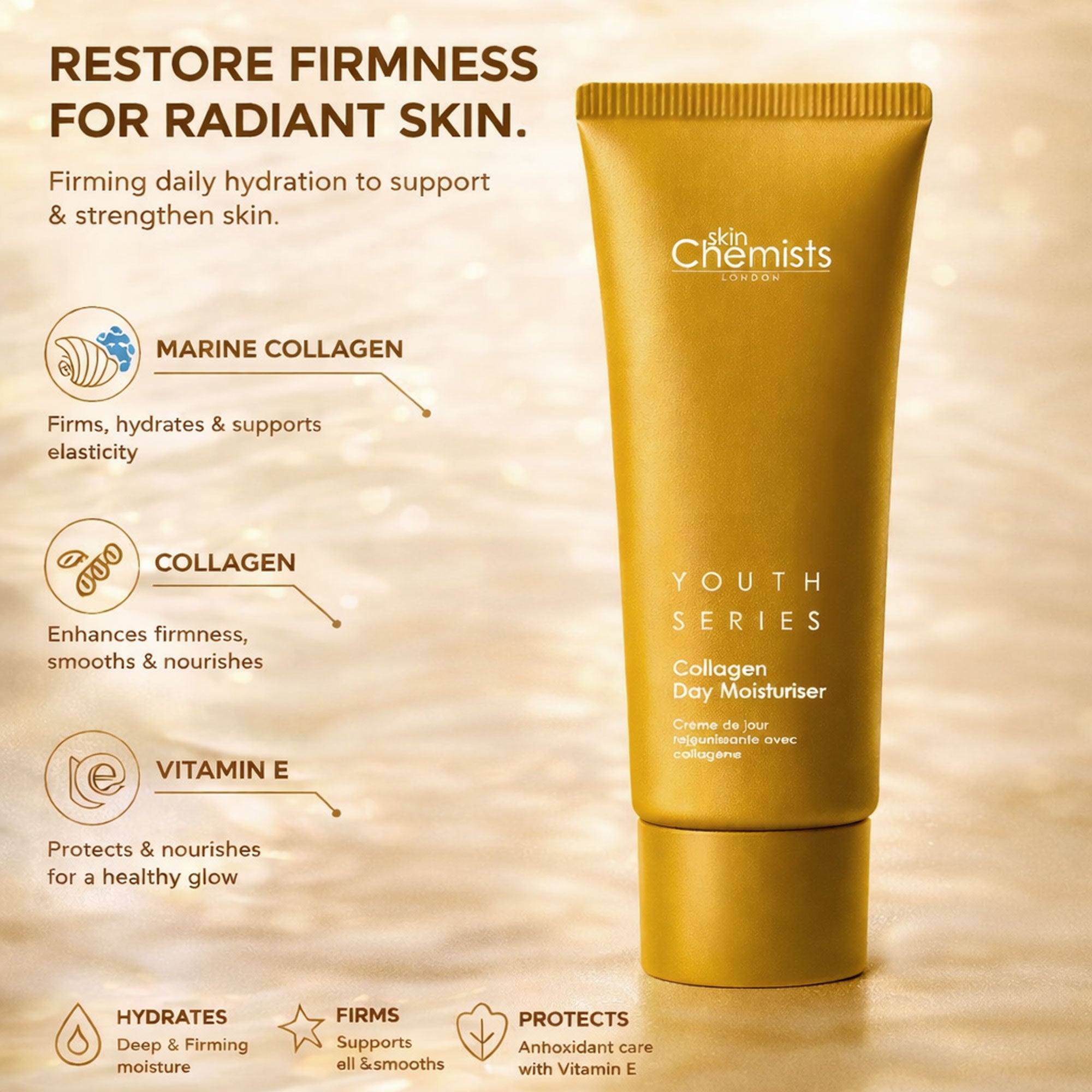 SkinChemists Crème de jour anti-âge au collagène 50 ml