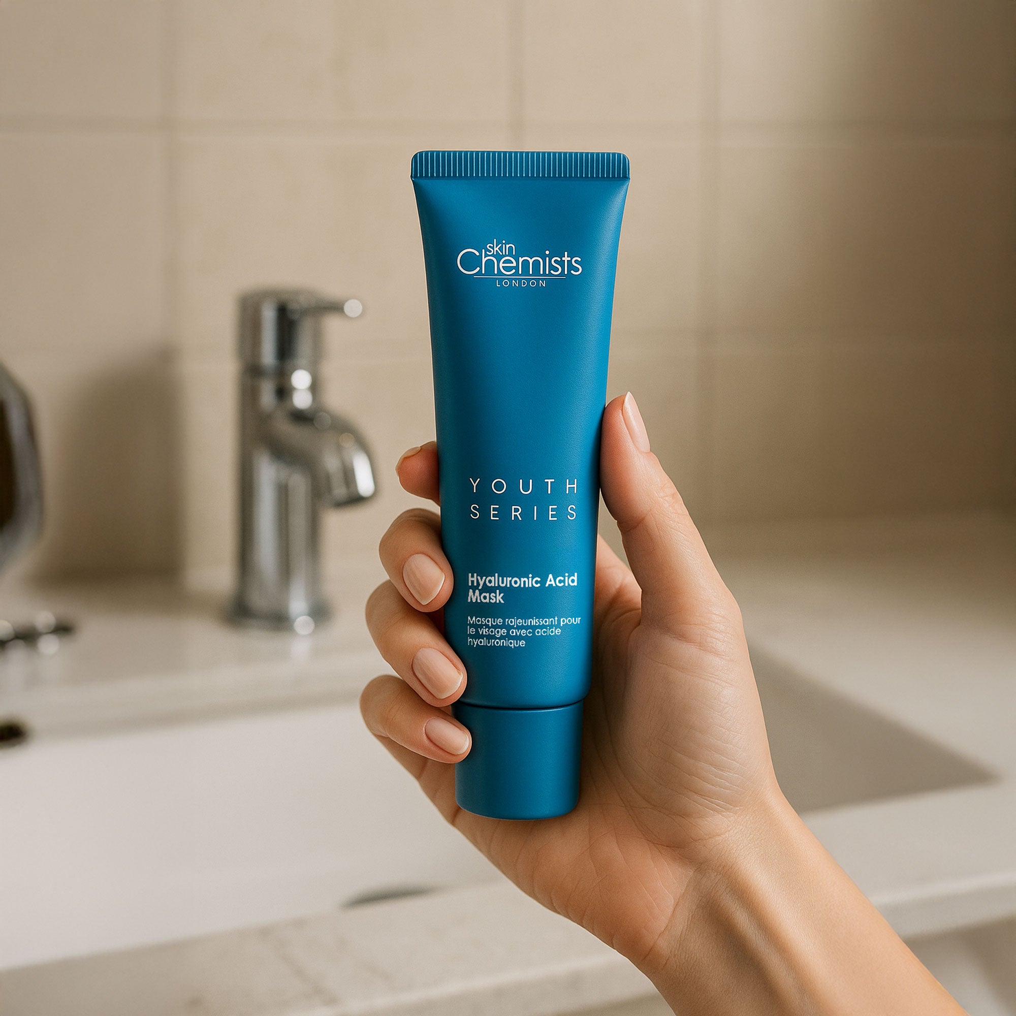 Masque à l'acide hyaluronique 1 % de skinChemists 50 ml