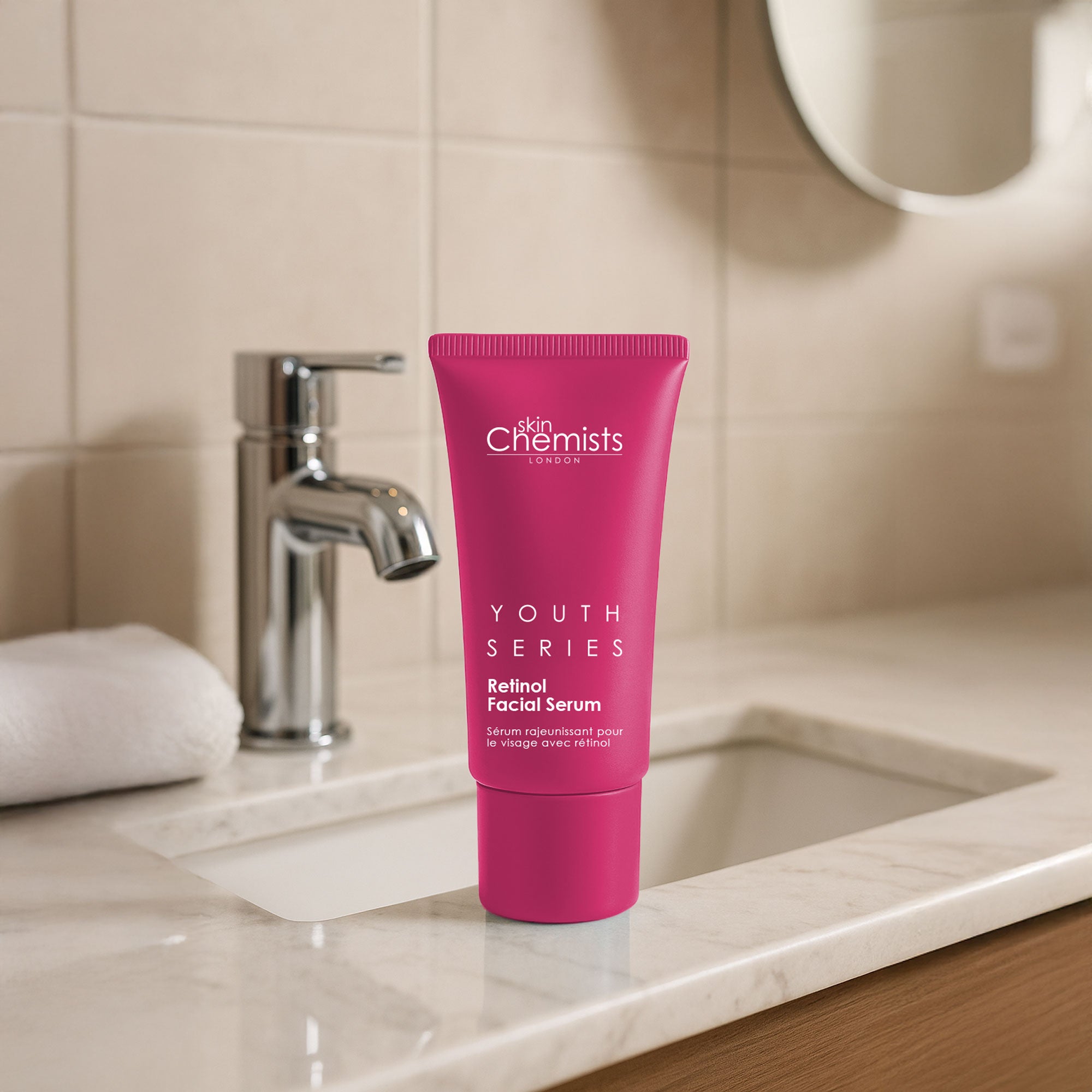 skinChemists Retinol and Bakuchiol Dual Anti-Aging Facial Serum 30ml