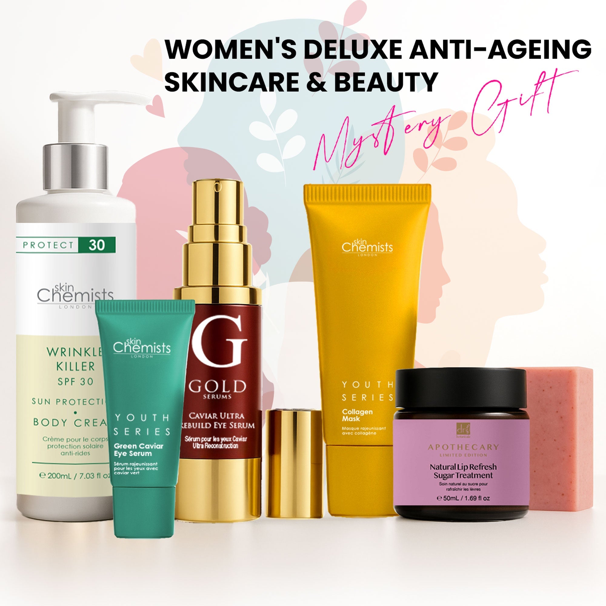 Advanced Women's Deluxe Anti-Ageing Skincare & Beauty Mystery Gift Box