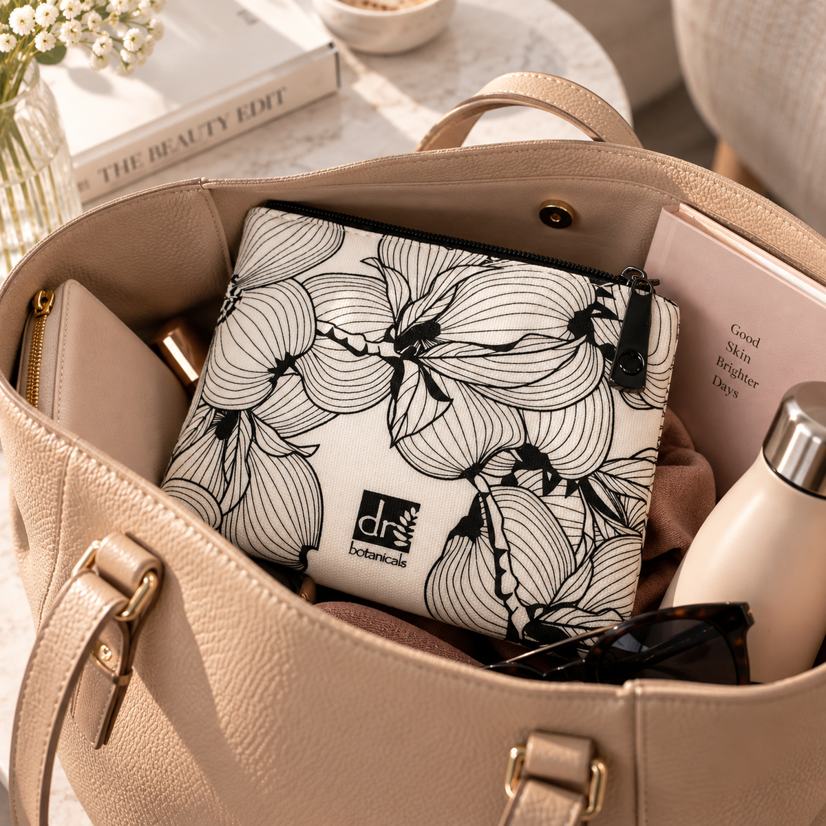 Dr Botanicals Beauty Bag