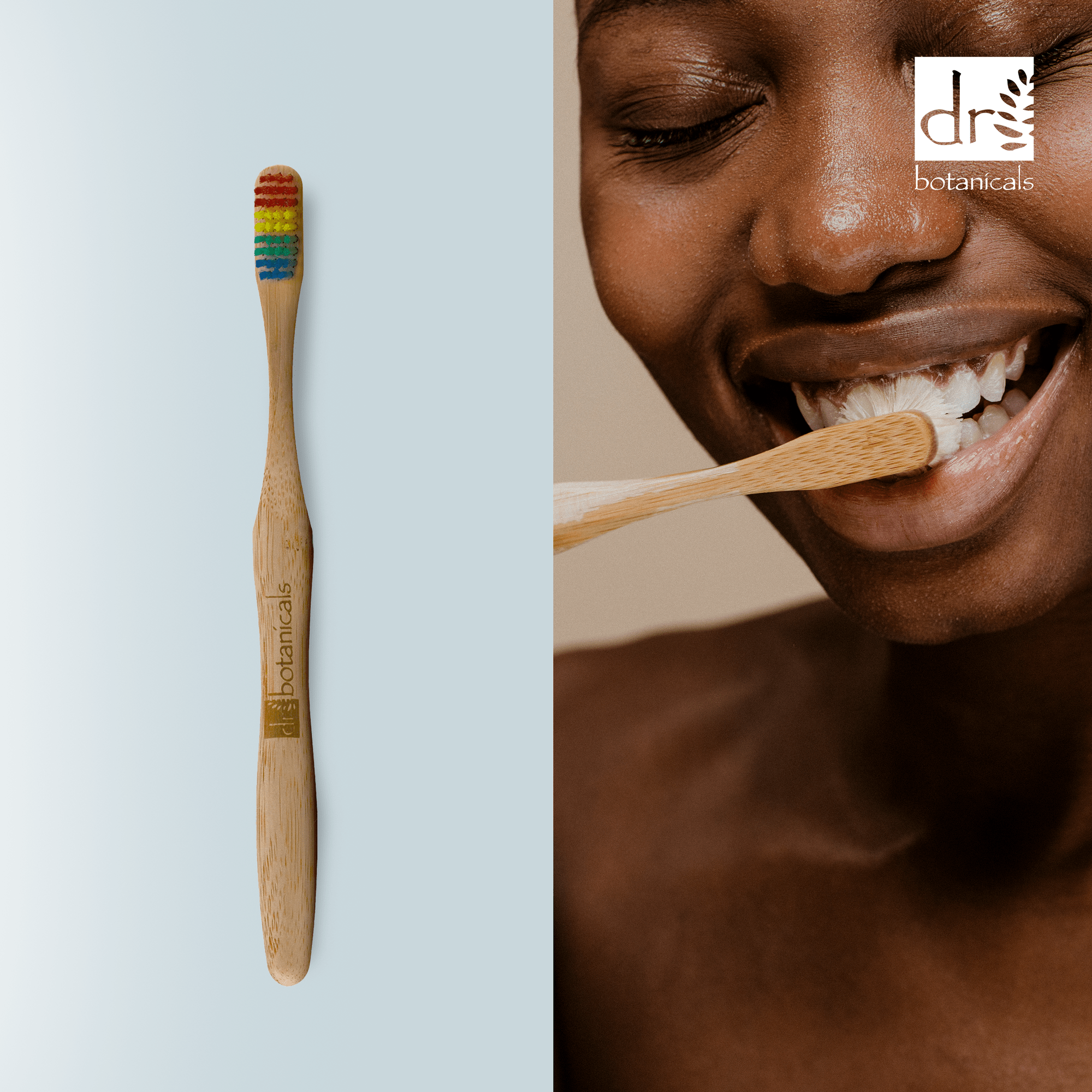 Bamboo Toothbrush Rainbow