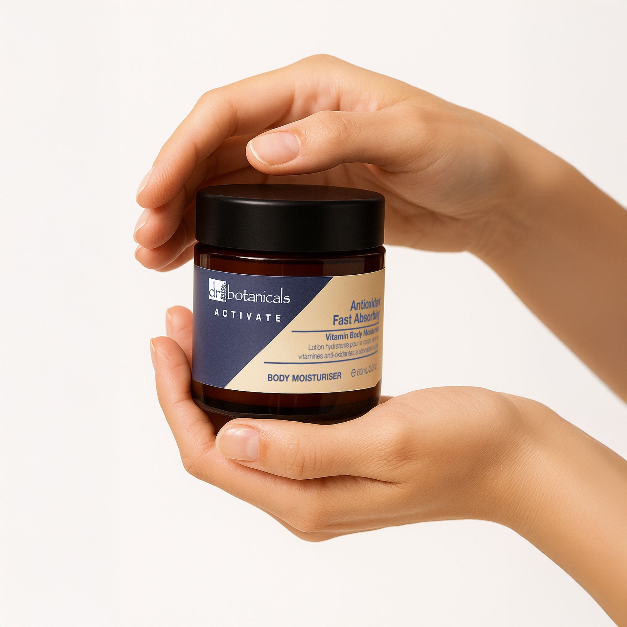 Activez la crème hydratante vitaminée pour le corps, à absorption rapide et antioxydante, 60 ml